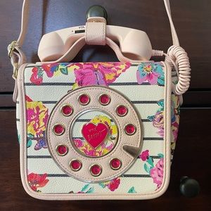 Betsey Johnson Phone Crossbody/Satchel Bag NWOT